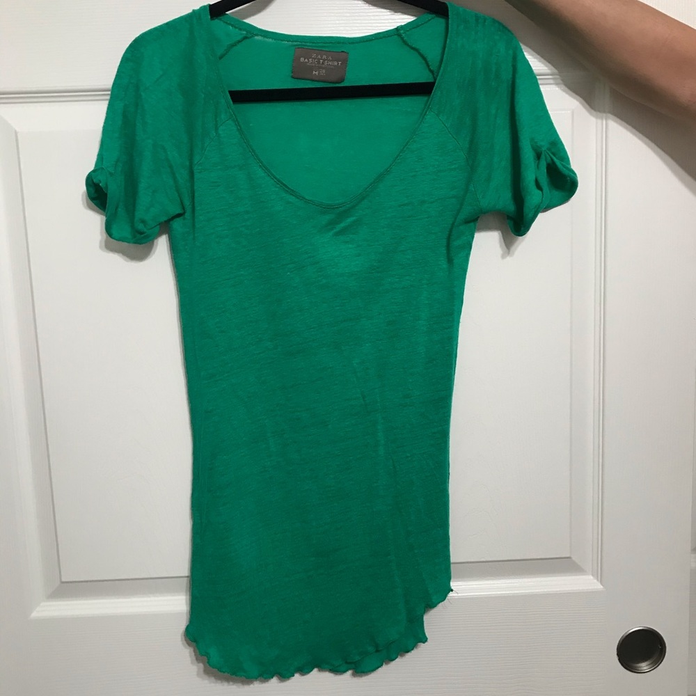 Green T-shirt
